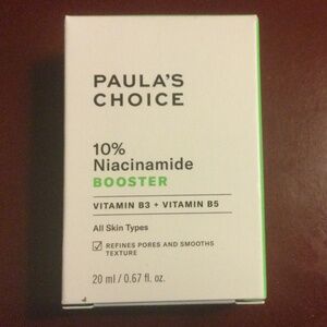 Paula’s Choice 10% Niacinamide Booster New in Box